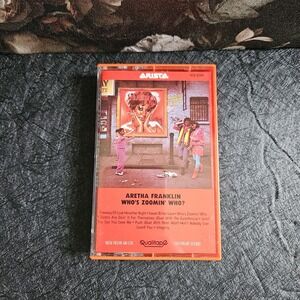 Aretha Franklin Who's Zoomin' Who Cassette Tape 1985 Arista R&B Soul VTG Tested